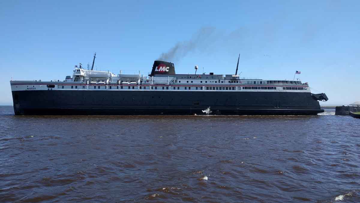 S.S. Badger Car Ferry Roadside